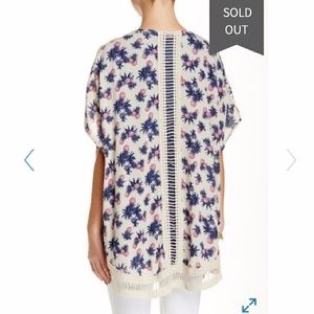 RO&DE • pineapple kimono with lattice lace - Picture 5 of 8